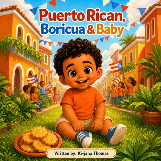 Puertorican, Boricua & Baby Cover
